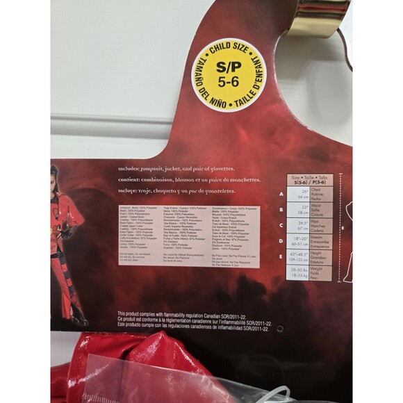 Disguise Girls' Disney's Descendants Rise of Red Deluxe Red Costume 5-6 - Picture 3 of 3